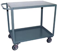 Jamco 2-Shelf SE-Series Extra Durable Steel Service Cart