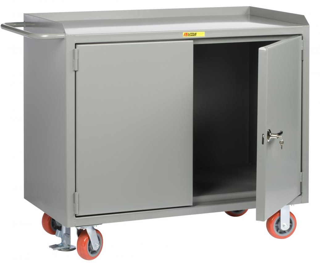Little Giant 48 Inch Wide Industrial Mobile Tool Cabinet Cart