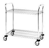 Metro MW 2-Shelf Stainless Utility Cart