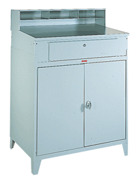 Parent Metal Heavy Duty Welded Cabinet Shop Desk