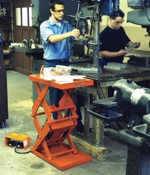 Presto Lifts Double Scissors Lift Table