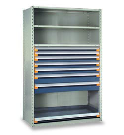 modular drawer shelving