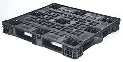 Buckhorn 40x48 Stackable Plastic Pallet-Lip | Buckhorn PW48400622 Pallet