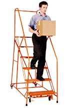 Cotterman Steel Rolling Safety Ladders 