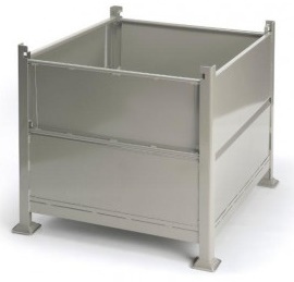 Davco Collapsible KDS-01 Sheet Metal Bulk Container