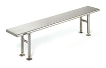 Eagle Group Stainless Steel Gowning Bench