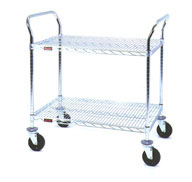 Eagle Group 2-Shelf Wire Utility Carts