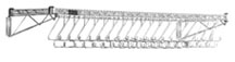 Eagle Group Wall Mounted Gowning Racks
