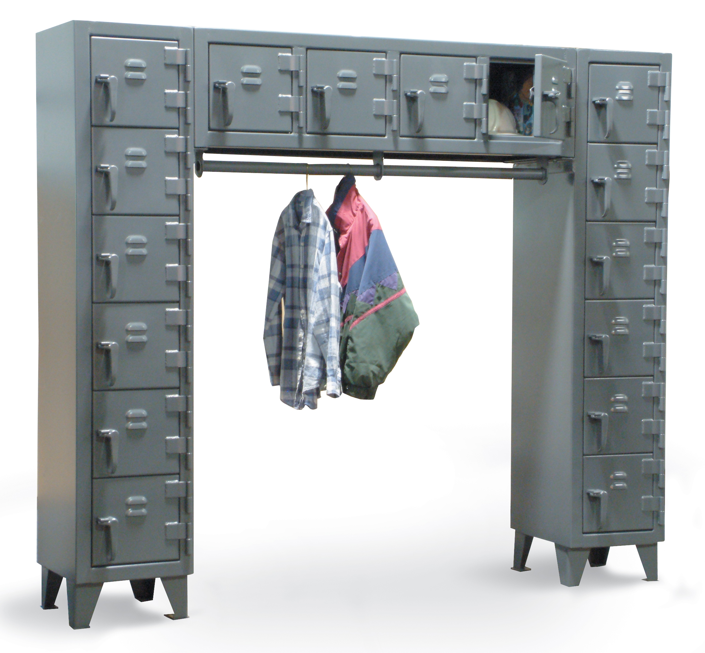 Strong Hold Free Standing Compartment Locker
