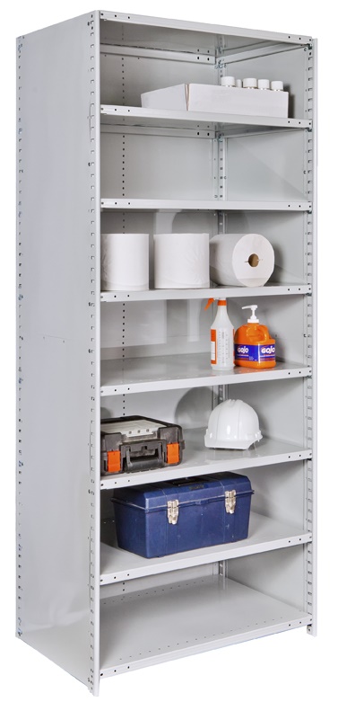 Hallowell Hi-Tech MedSafe Antimicrobial Finish Closed Shelving Units