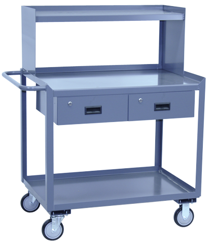 Jamco 2-Shelf ST-Series Industrial Service Cart