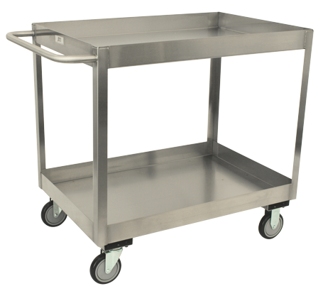 Jamco XZ-Series 2-Shelf Stainless Steel Cart