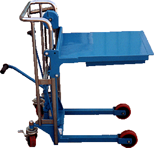 Lift Products Tote Box Scissors Lift Carts