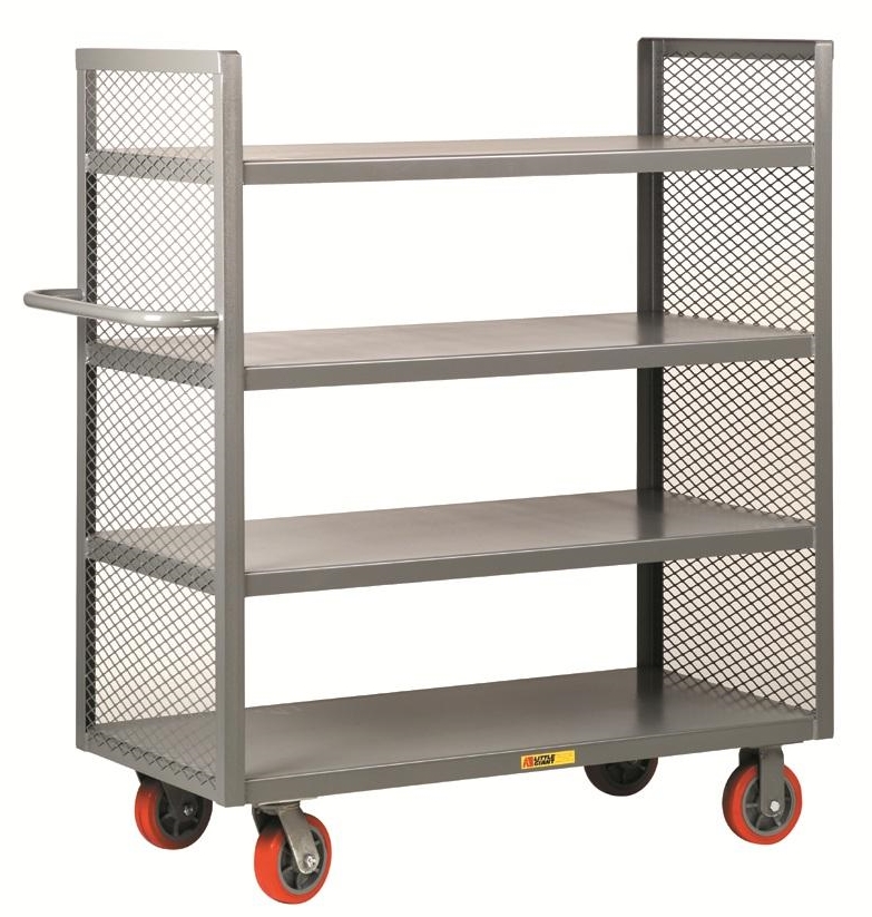 Little Giant 2-Sided Expanded Metal Ends Shelf Truck