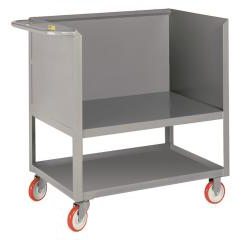 Little Giant 3-Sided Raised Platform Box Truck with Solid Sides