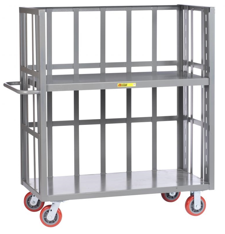 Little Giant 3-Sided Slat-Type Sides Shelf Trucks