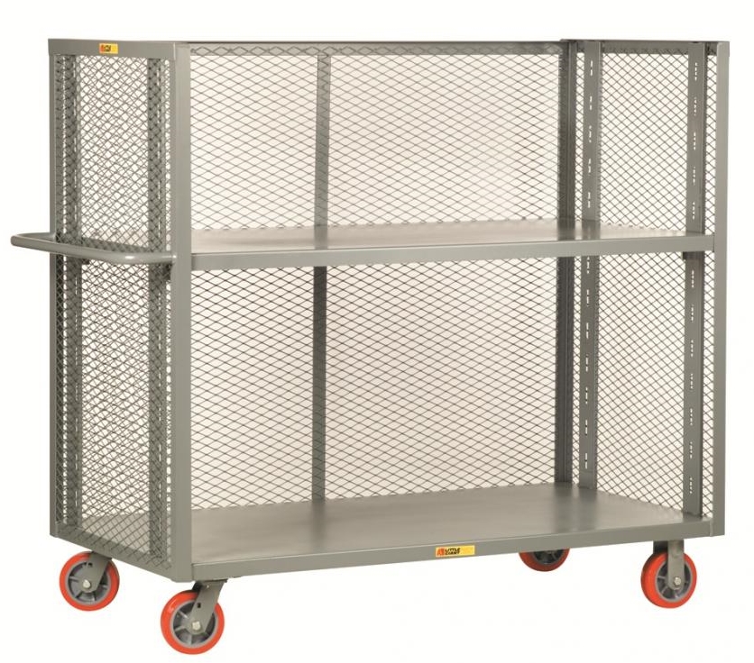 Little Giant 3-Sided Adjustable Shelf Trucks 