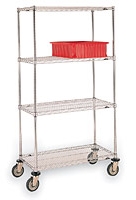 Metro 4-Super Adjustable Shelf Wire Carts