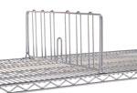 Metro Chrome Shelf Divider