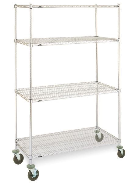 Metro 4-Shelf Wire Cart