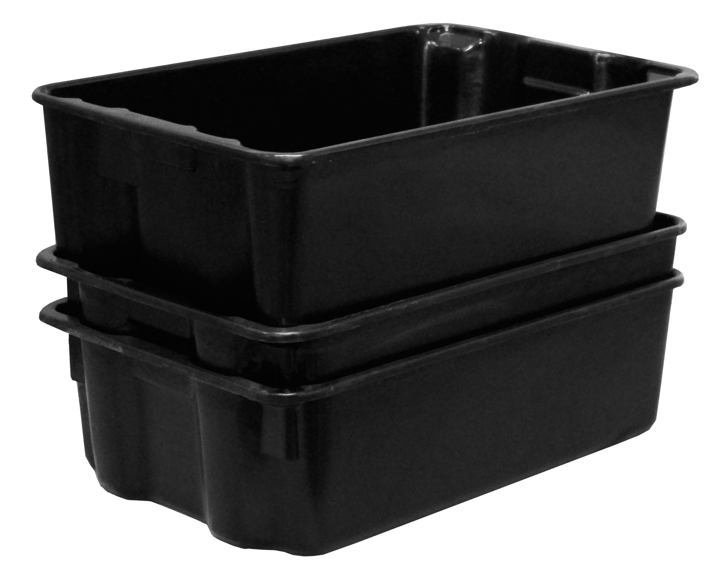MFG Fiberglass Conductive Nest-Stack Containers
