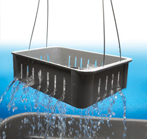 MFG Fiberglass Wash Box Containers