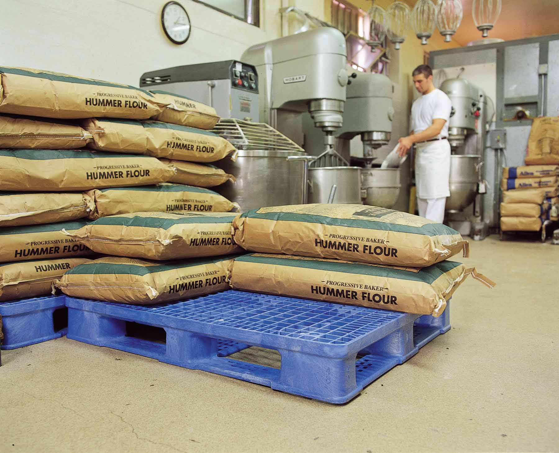 Stackable Heavy Duty Plastic Pallets
