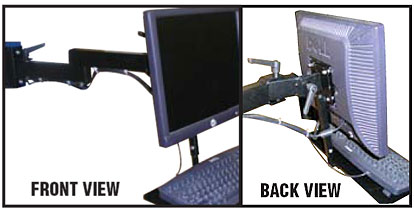 Pro-Line Flat Screen Monitor Arm | Keyboard Tray
