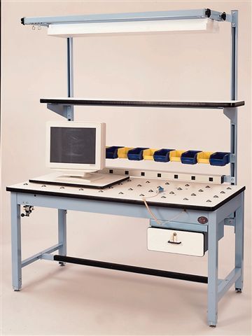 Pro-Line Pop Up Ball Transfer Workbench - ESD Laminate Top