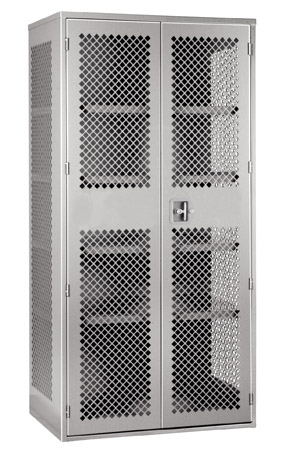 Pucel Perforated Steel Storage Cabinet