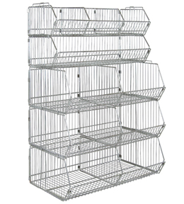Quantum Modular Stacking Wire Baskets