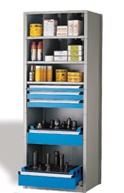 Rousseau CNC Tool Drawer Shelving Unit