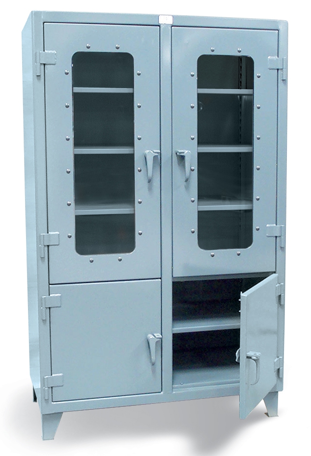 Strong Hold Combination Clear View Storage Cabinet