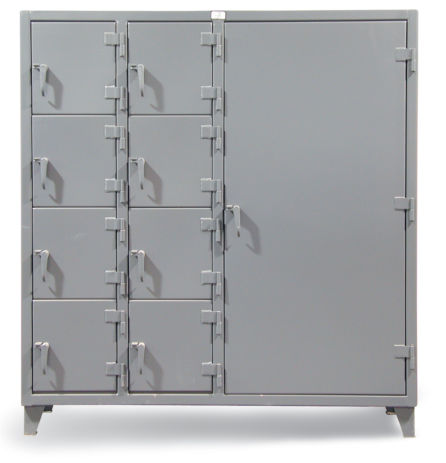 Strong Hold Combination Small compartment locker with 1 large compartment