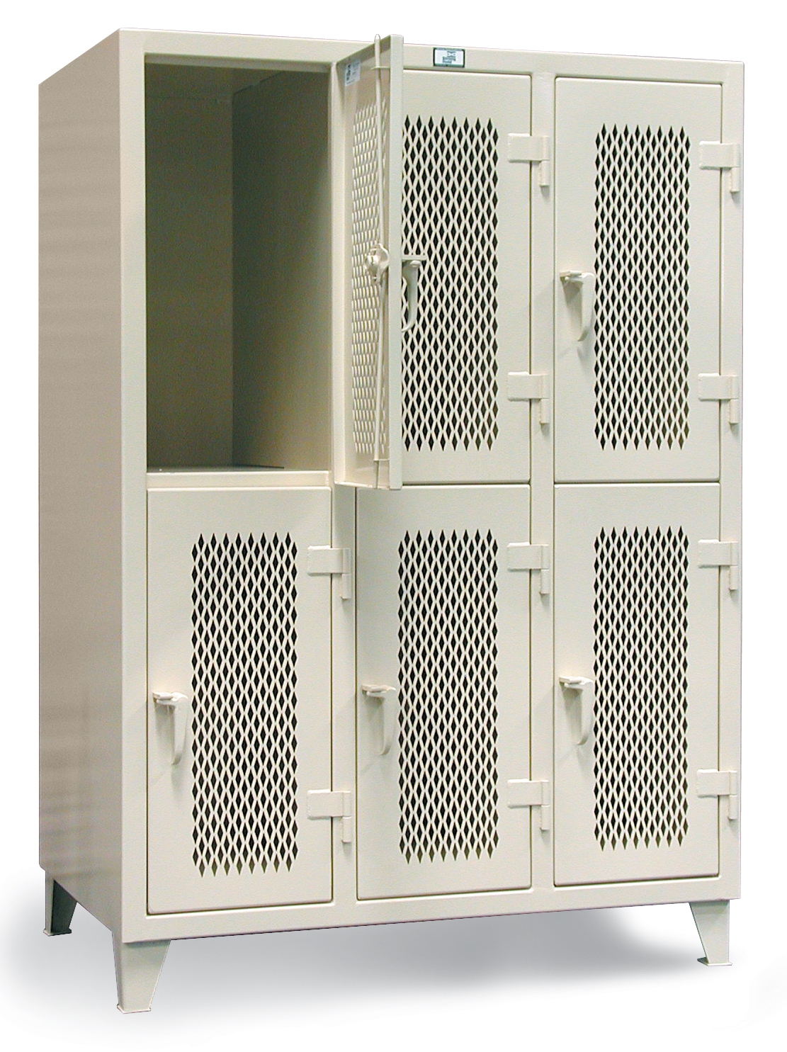 Strong Hold Ventilated Doors Locker
