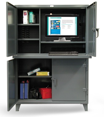 strong hold computer cabinet