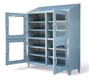 Strong Hold 4 Compartment Clear View Cabinet