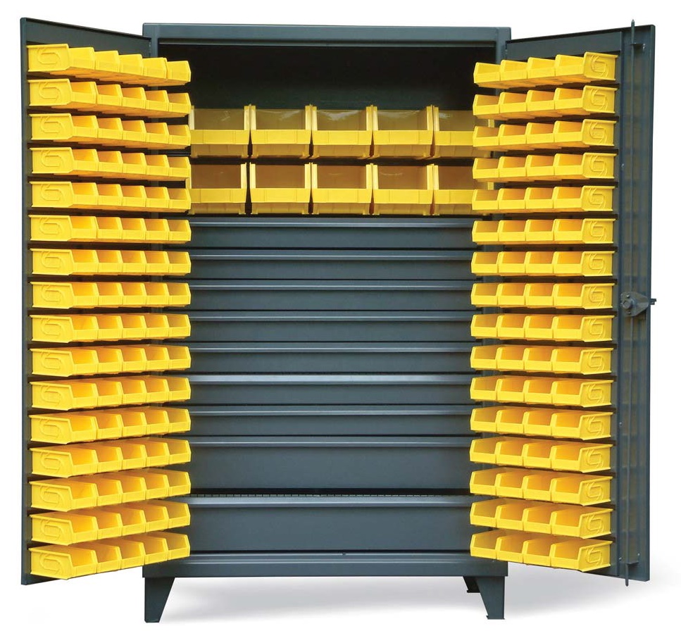 bin storage cabinets