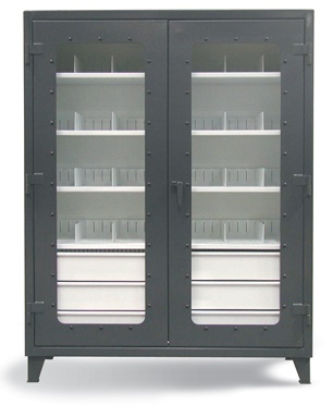 Strong Hold On-Site See-Thru Cabinet