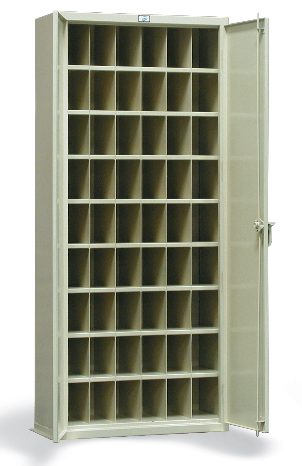 Strong Hold Slim Line Metal Bin Storage Cabinet 