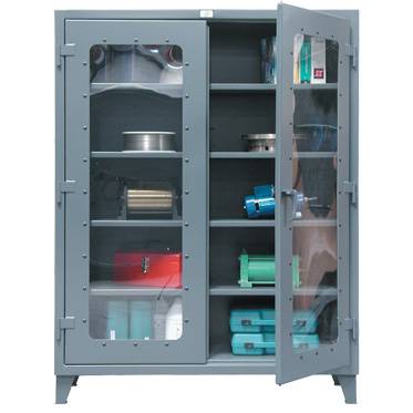 Strong Hold Clear View Storage Cabinet