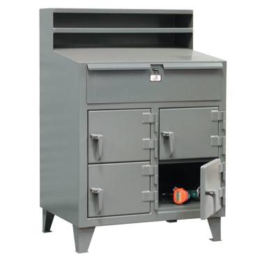 Strong Hold Multi-Person Locker Desk