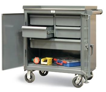 Strong-Hold 5-Drawer Steel Tool Storage Cabinet