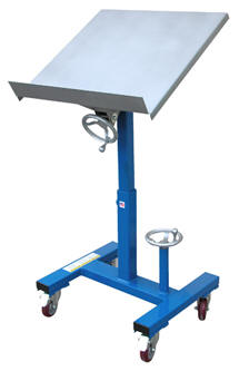 Vestil Mobile Work Positioning Tables, Mobile Tilting Work Tables