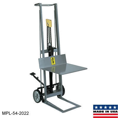 Wesco Two Wheeled Aluminum Frame Hydraulic Pedalift