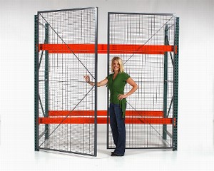 WireCrafters Pallet Rack Enclosures Secure Inventory