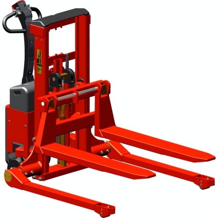 Logitrans SELFS MINI Fully Powered Logiflex Straddle Legs Stacker